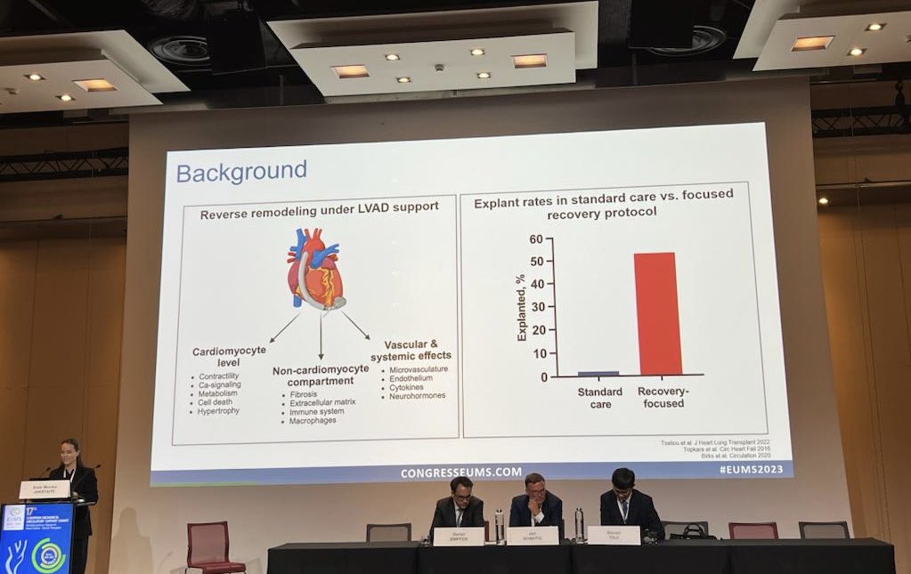 Aiste Monika Jakstaite (@jakstaite_a) on Twitter photo Grateful for the chance to present our findings on long-term outcomes post LVAD explant at #EUMS2023 ➡️ strategies to promote myocardial recovery have to be actively employed‼️<a href="/JBauersachsMD/">Johann Bauersachs</a> <a href="/ruhparwar/">Arjang Ruhparwar</a> <a href="/JanSchmitto/">Jan D. Schmitto</a> <a href="/BSchmack_MD/">Bastian Schmack</a> <a href="/StavrosDrakos/">Stavros George Drakos</a> @MHH_life <a href="/YoungDgk/">Young DGK</a> <a href="/DGK_org/">Deutsche Gesellschaft für Kardiologie</a> Grateful for the chance to present our findings on long-term outcomes post LVAD explant at #EUMS2023 ➡️ strategies to promote myocardial recovery have to be actively employed‼️<a href="/JBauersachsMD/">Johann Bauersachs</a> <a href="/ruhparwar/">Arjang Ruhparwar</a> <a href="/JanSchmitto/">Jan D. Schmitto</a> <a href="/BSchmack_MD/">Bastian Schmack</a> <a href="/StavrosDrakos/">Stavros George Drakos</a> @MHH_life <a href="/YoungDgk/">Young DGK</a> <a href="/DGK_org/">Deutsche Gesellschaft für Kardiologie</a>