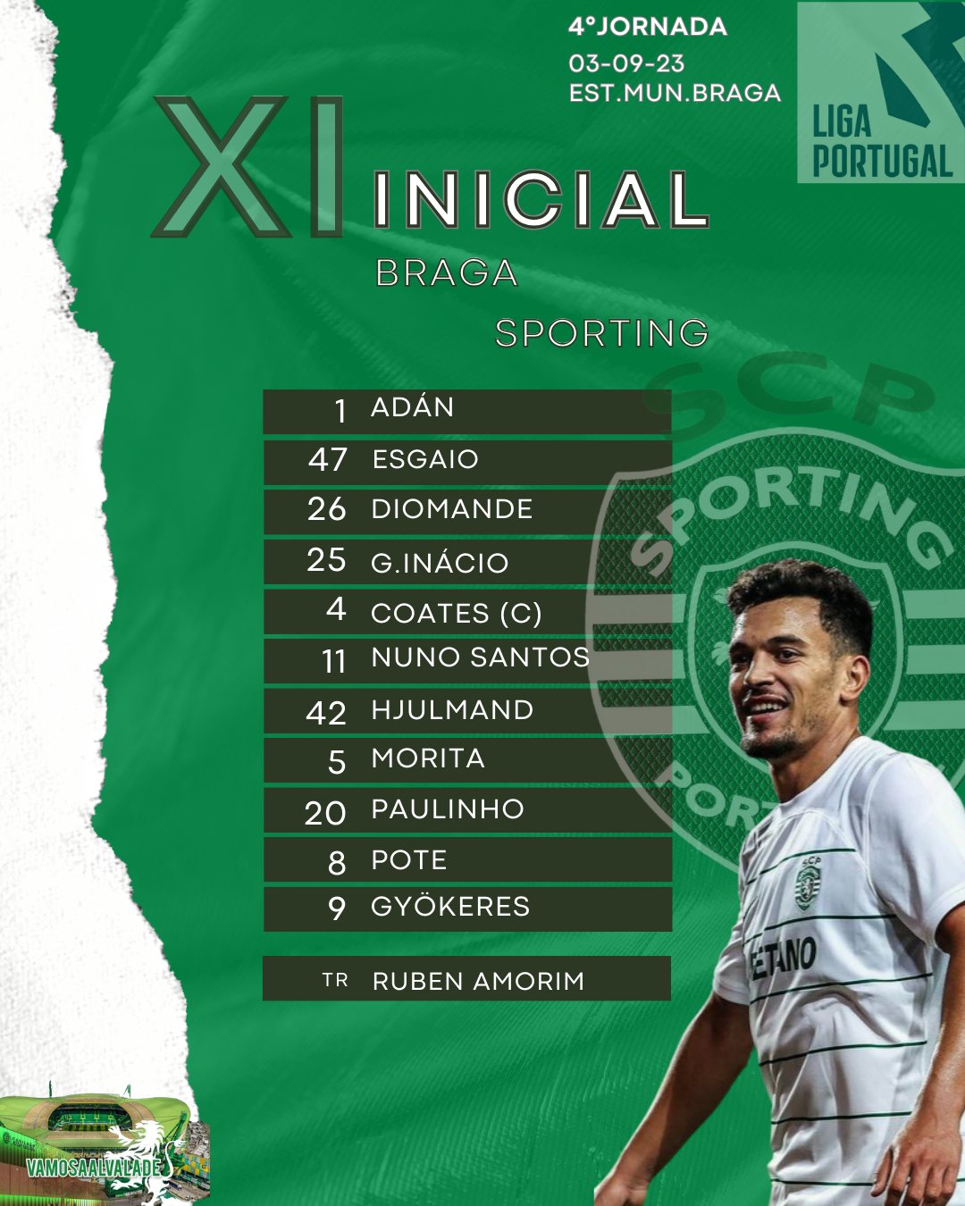 Sporting CP - ⏹ Empate dos Leões, na 4.ª jornada da #LigaPortugal. ⚽ Pedro  Gonçalves #SCBSCP // 1-1