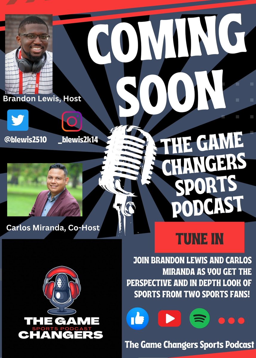 COMING SOON🚨🚨🚨‼️‼️ I'm starting a new sports podcast! I look forward to the excitement and knowledge in sports! #BoomerSooner #Sports #NFL #NCAAFootball #NBA #MLB @JosephTurner24 @TheCoachPaul7 @Kennylogan23 @jayboedagoat