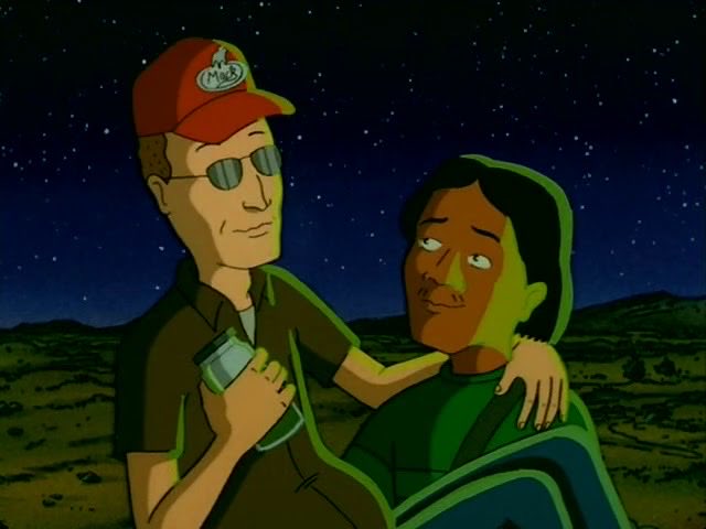 JudgmentMeter's tweet image. “You can’t have him, he’s my son!” #kingofthehill #aliens