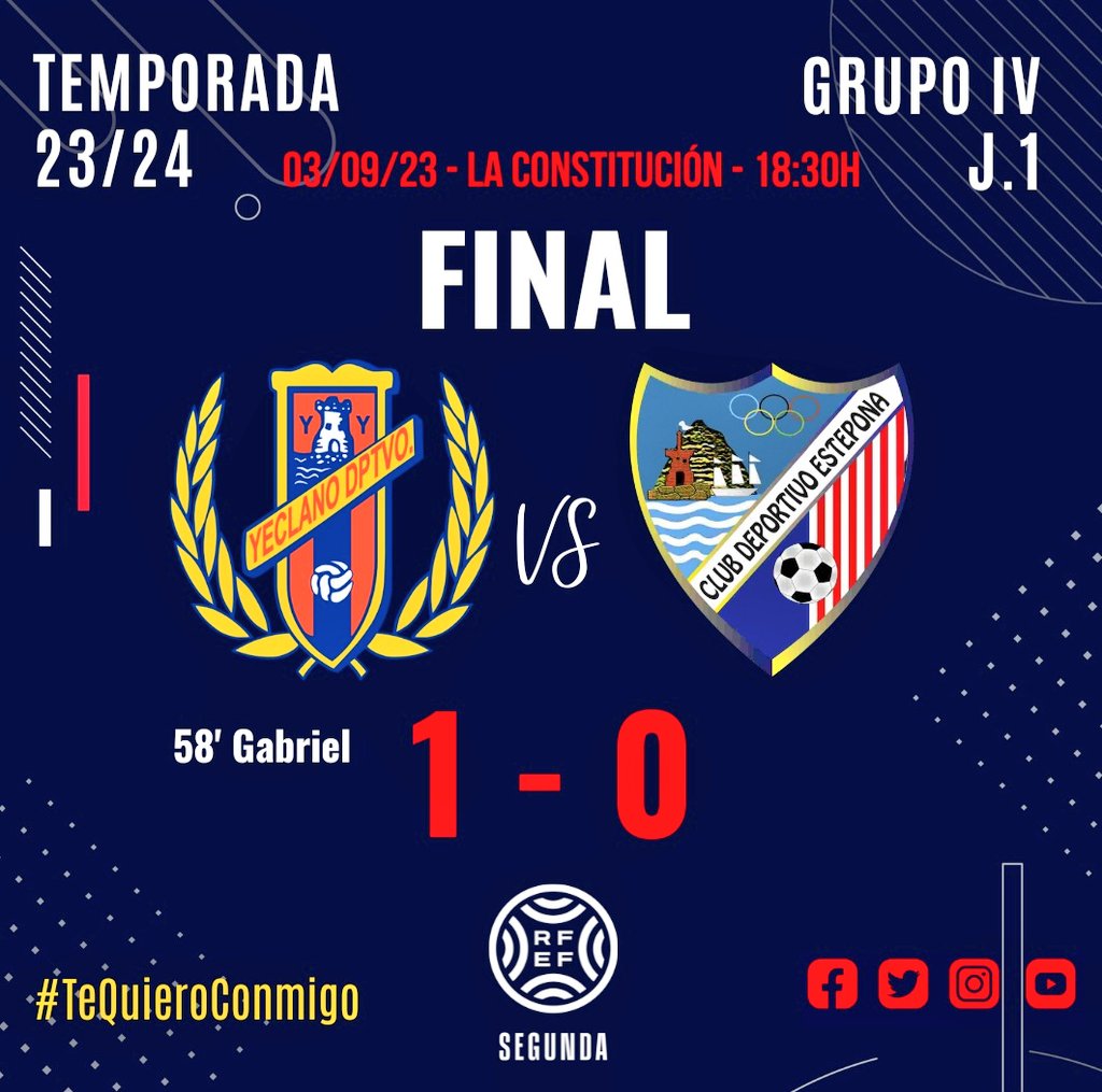 Yeclano Deportivo tweet media