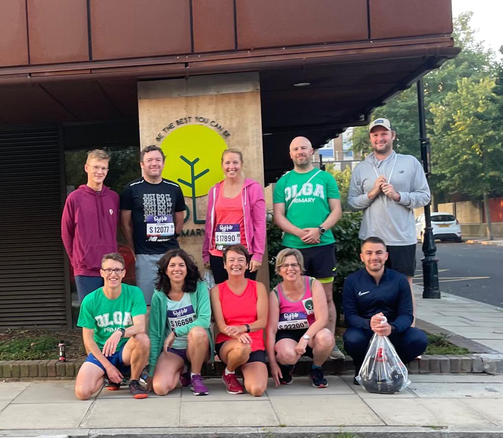 Welcome back to the new school year! Today this incredible group of parents ran the Big Half to raise funds for FOO. It was scorchingly hot and all of them were amazing! Please donate and show your support for the runners and the school! justgiving.com/campaign/foobi…