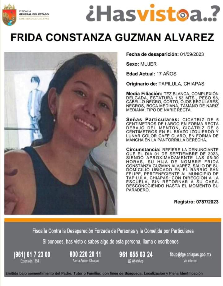 docsiniestro's tweet image. Ella es Constanza hija de un amgo el Dr. Carlos Guzmán, ayudanos compartiendo, desapareció ayer en #Tapilula #Chiapas 
m.facebook.com/story.php?stor…