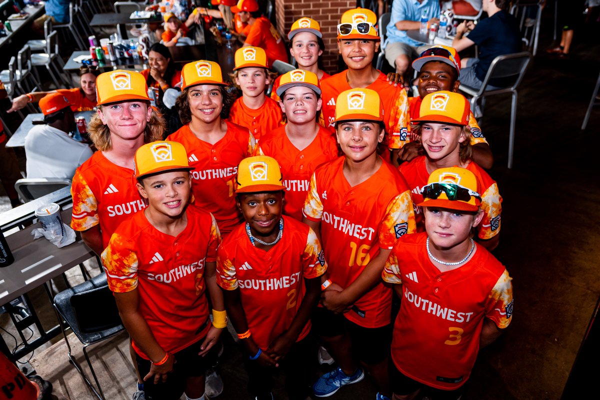 astros's tweet photo. The @LittleLeague United States runners-up in the building 🤘

Congratulations on a great run at the Little League World Series! https://t.co/pmNAxkf9jy