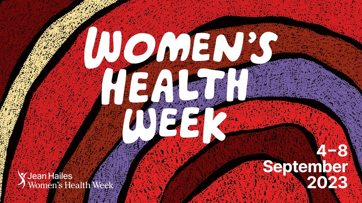 This Women’s Health Week is a reminder to set aside time for your health and wellbeing. 

Be kind to yourself:  
❤️ Get a health check
❤️Get active 
❤️ Connect with friends 

#WomensHealthWeek #AboriginalHealthinAboriginalHands 

@JeanHailes