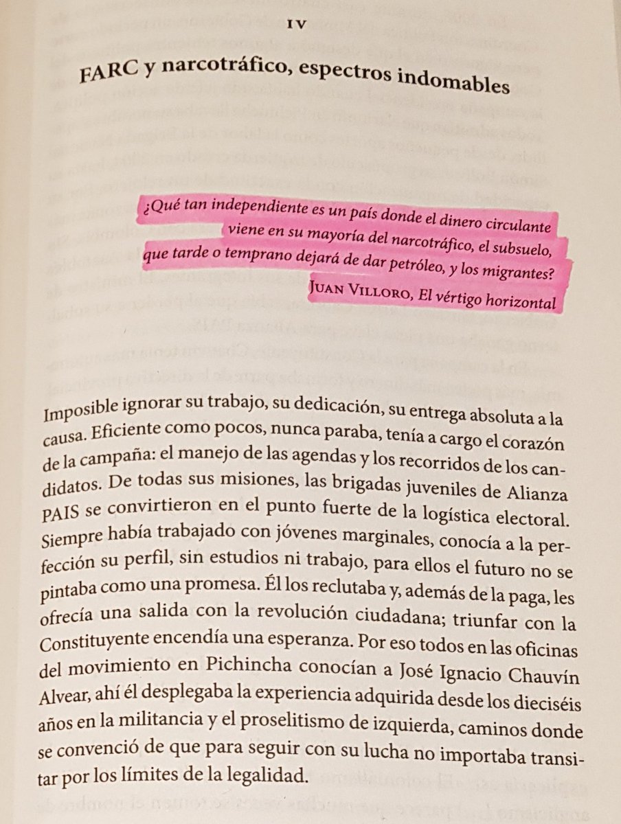 RenatoGP75's tweet photo. Huracán Verde, Huracán de la Frontera, Resurgir, Valija Diplomática, cese Base de Manta, eliminación UIES, nexos de las FARC con políticos ecuatorianos, cómo se incrustaron carteles mexicanos en Ecuador. 

Gran capítulo el IV de este libro para comprender la actual NARCOPOLÍTICA. https://t.co/tsZUdUnSUG