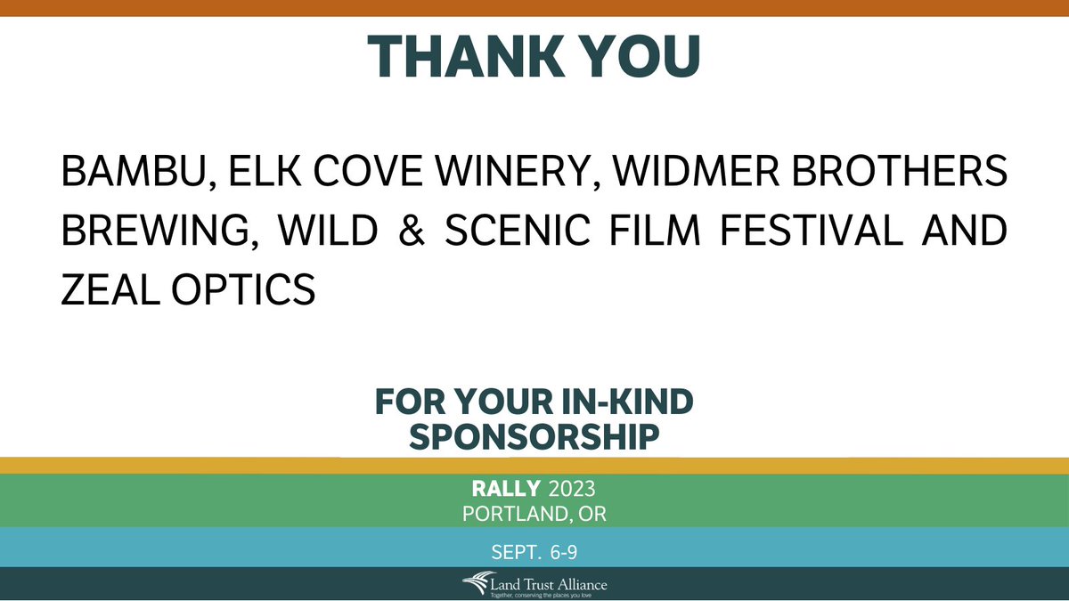 Land Trust Alliance tweet media