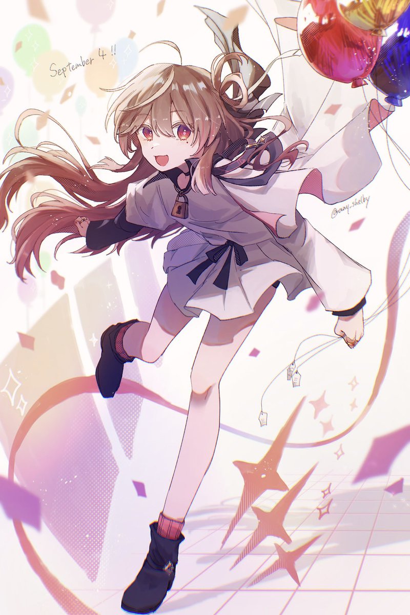 自分おめでとう🎈
 #Anynart #oc