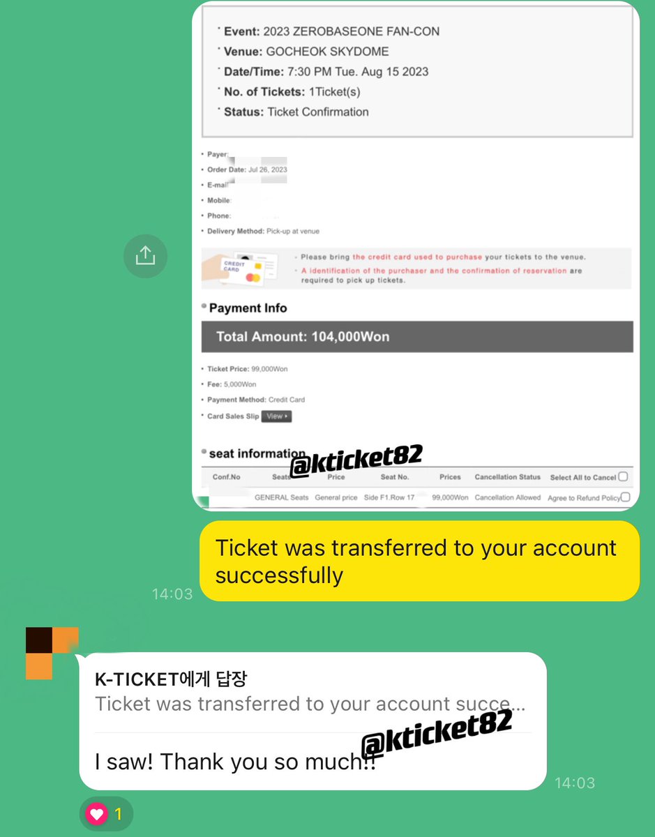K-TICKET tweet media