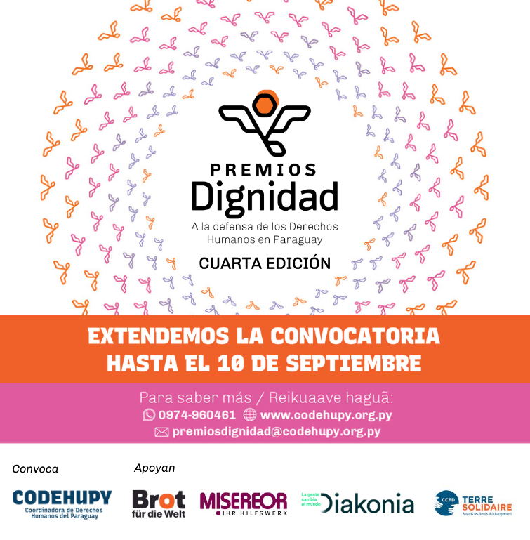 Codehupy99's tweet photo. #Urgente #Extendemos el plazo de la #Convocatoria #PremiosDignidad #CuartaEdición
🙌 Hey, tenés tiempo hasta el 🔟 de septiembre 🥳
✅ Completá el formulario y presentá tus postulaciones. 👉 https://t.co/QVzJZ1e8oa https://t.co/p8B4YLcBl5
