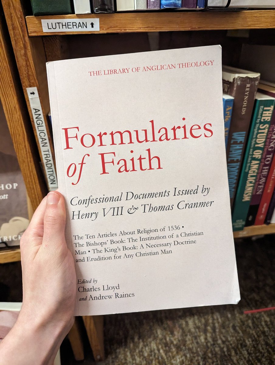 ArlieColes's tweet image. Spotted @SeminaryStPress in a college town bookstore in Denton TX! A used bookstore, but this copy has clearly been very well read and loved.