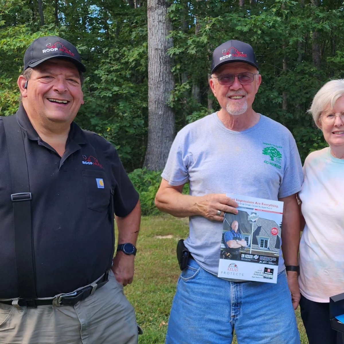 theroofnurse's tweet image. Roof Nurse out delivering Atlas Roofing - Shingles Signature Select Warranties and putting up Roof Nurse yard signs for jobs planned for this week. 

#atlasroofing 
#TheCatchAll 
#roofing 
#roofingcontractors 
#thankyou