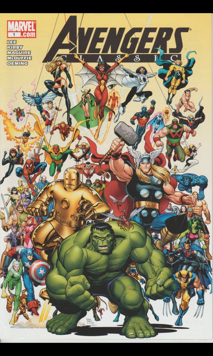 #Avengers in a beauty of an image by #ArtAdams.
