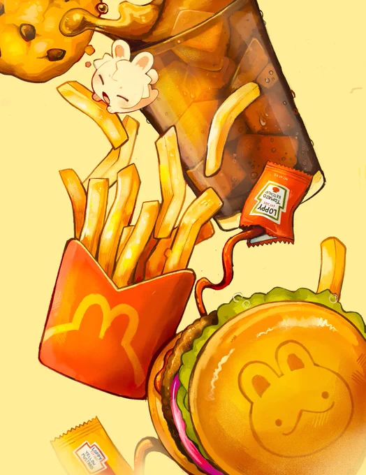 Can I interest you in a Hoppy Meal?  
