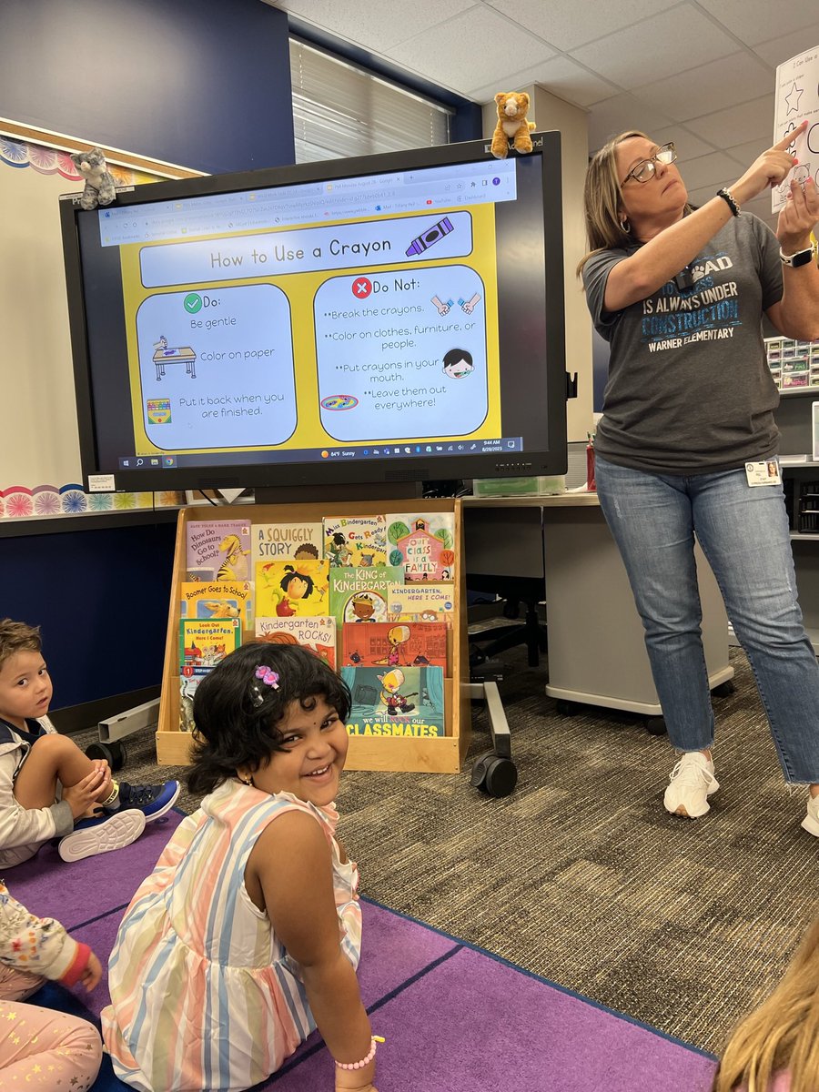 MaryKate Moore, M.Ed. (@mkmoorecfisd) on Twitter photo Way to go, Mrs. Peilโs kindergarten class!! They practiced how to use a crayon this week during writing! ๐๏ธ Loved the digital anchor charts Ms. Peil created for her students to reference! #StrongStartInKindergarten <a href="/tiffkinder/">Tiffany Peil</a> <a href="/WarnerCFISD/">Warner Elementary</a> Way to go, Mrs. Peilโs kindergarten class!! They practiced how to use a crayon this week during writing! ๐๏ธ Loved the digital anchor charts Ms. Peil created for her students to reference! #StrongStartInKindergarten <a href="/tiffkinder/">Tiffany Peil</a> <a href="/WarnerCFISD/">Warner Elementary</a>