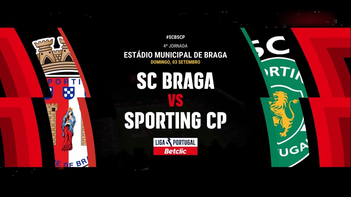 Sporting Braga vs Sporting Lisbon Full Match 03 Sep 2023