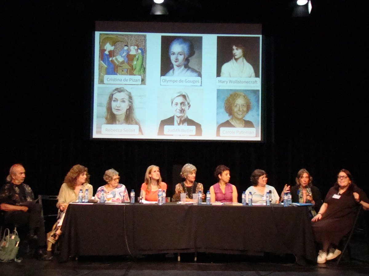 ConversesC's tweet photo. @catmemoria @fundacioudg Membre del Seminari de Filosofia i feminisme de Societat Catalana de Filosofia 
@iec
ha participat al Congrés Català de Filosofia
@filosofia_cat
amb Maria Ramon Cubells i
Núria Sara Miras Boronat 
@nsmirasboronat 
#feminisme
#Filosofia 
#identitat
#revolució https://t.co/vqKhDJEtxq