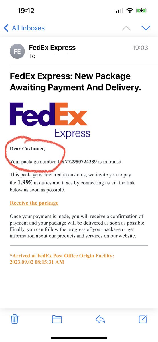 KnottingleyGuns's tweet image. Watch out the scammers are about .. if in doubt check the return email address.

#CraigKiddLtd
 #KnottingleyGuns
