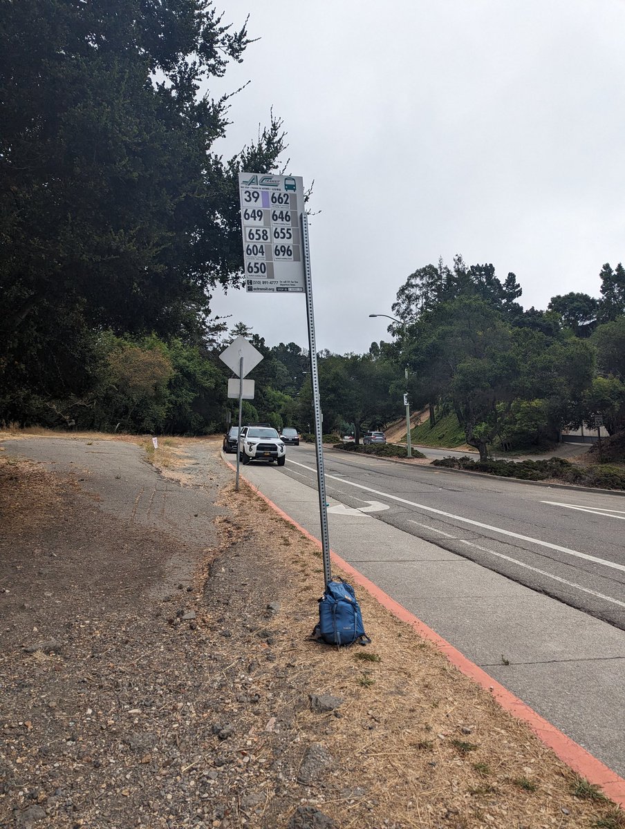 gavinlohry's tweet image. To kick-off #TransitMonth I tried a new hike. Orinda @SFBART to @rideact 39 at Joaquin Miller Park via the Siesta Valley. A little long with a lot of elevation gain, but a great way to enjoy the hills without a car.