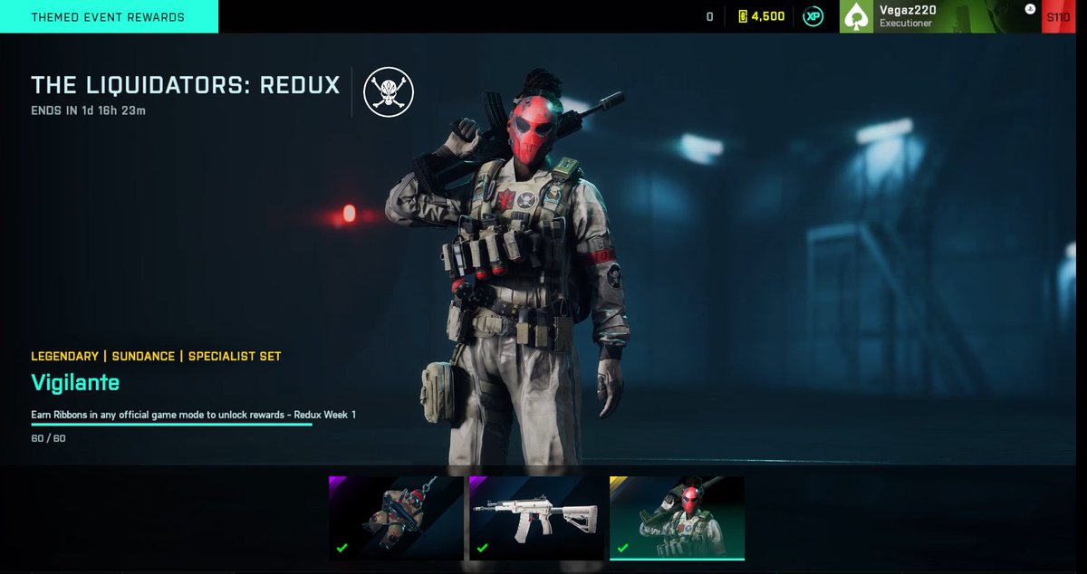Vegaz23's tweet photo. I was able to play some @Battlefield 2042 last night on @Playstation Remote Play using the hotel WiFi to complete my ribbons acquirement for Sundance's skin. Glad I was able to do so. #WhoIsVegaz #Battlefield #Battlefield2042 #PlaystationRemotePlay https://t.co/uJ2Y6A3FkD