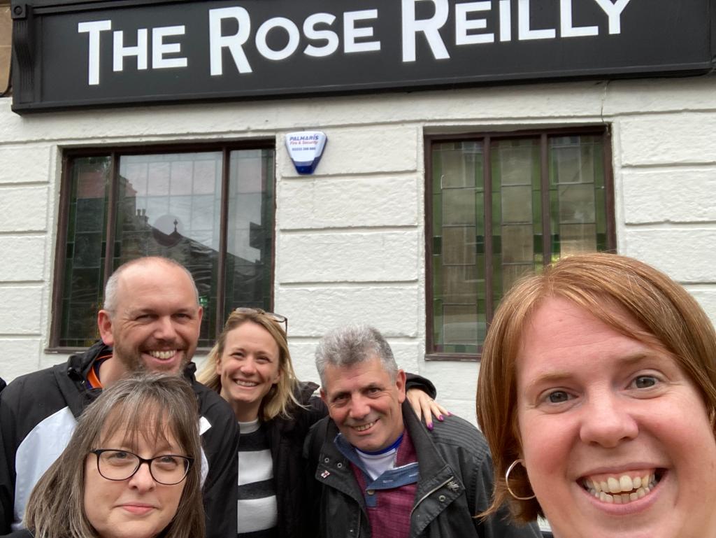 Hampdeners's tweet photo. Good things come to those who wait โ๏ธ
The Scotch Professors are on their comeback tour ๐
They have waited and waited.
#FootballsSquareMile
No. 14 - The Rose Reilly Pub - A few Scotch Professors in this photo๐
11 sites done, 10 to go.
#ScoEng1872 ๐ด๓ ง๓ ข๓ ณ๓ ฃ๓ ด๓ ฟ ๐ด๓ ง๓ ข๓ ฅ๓ ฎ๓ ง๓ ฟ https://t.co/YMJQ9E1Y5h