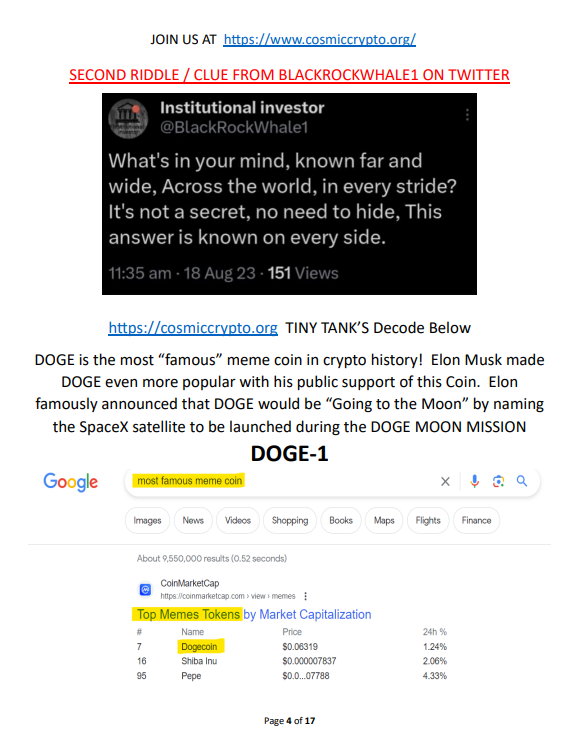 TinyTank333's tweet photo. @BlackRockWhale1 DOGE-1
Bep20 Token
Trades w WBNB
PancakeSwap https://t.co/NXe08pfYJP