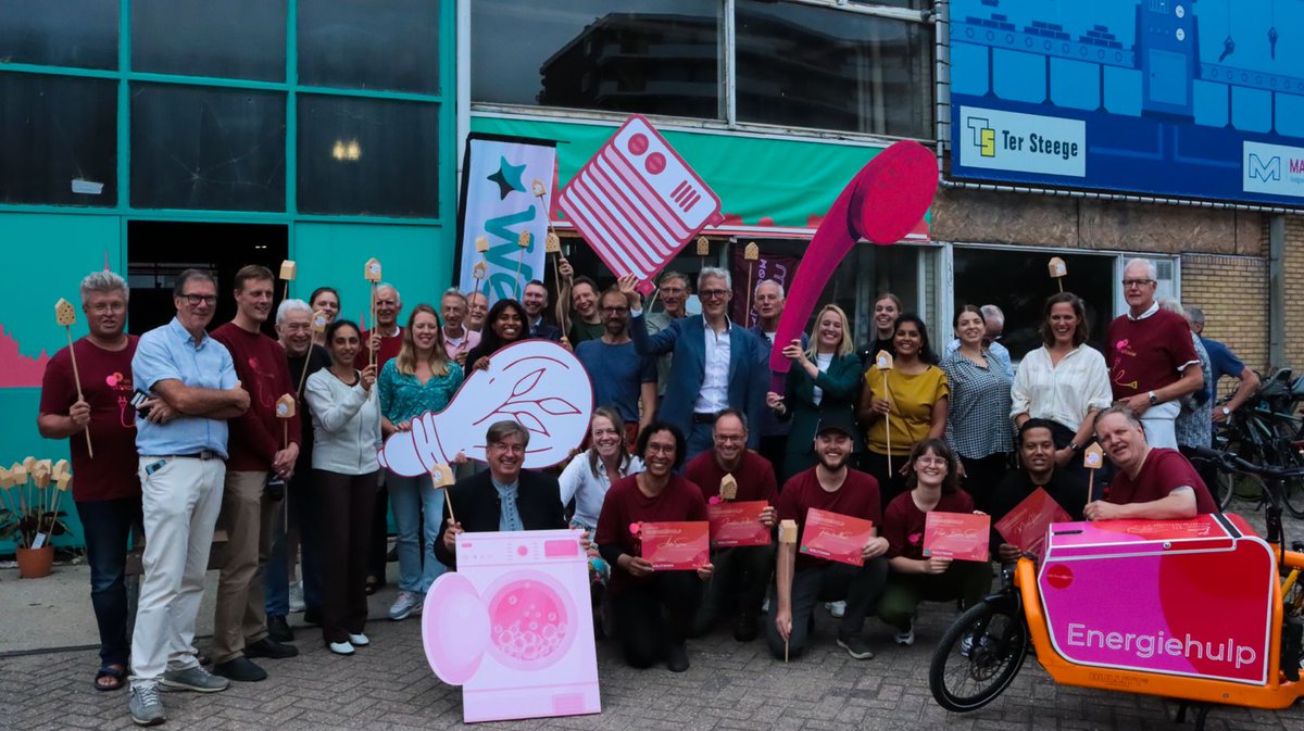Met een nieuw pand en nieuw geslaagde energiehulpen is 015Duurzaam klaar om komende winter Delftenaren te helpen energie en kosten te besparen.  
#energietransitie #vooriedereen