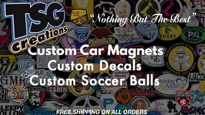 LeSheppard's tweet photo. Next? #Event, #Promotion, #Marketing? Best #value #prices designed #impact to get a #message out is Custom Car Magnets #CarMagnets, Custom Window #Decals, Custom #Soccer Balls #customballs from https://t.co/oD70ZDBfNx #TSGsports. We ARE "NOTHING BUT THE BEST". Call Le at TSG !! https://t.co/CjwAAcgads