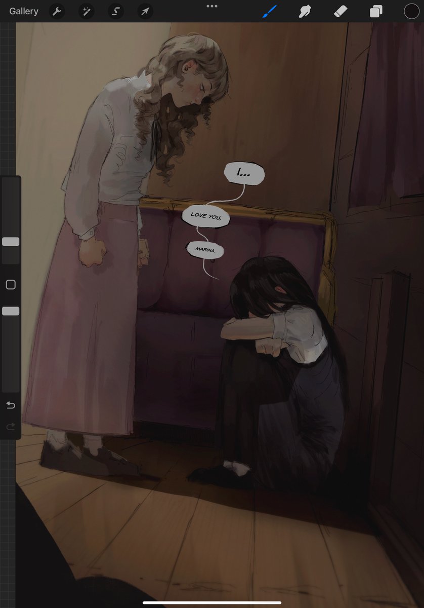 naomistares's tweet photo. when the yuri so toxic i overdose #FearandHunger #funger https://t.co/ibVDVEDElA
