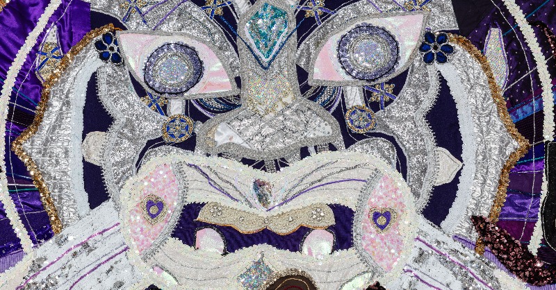 ContemporaryHum's tweet image. ✧ LILLESTRØM, NORWAY ✧

From 19 Aug—24 Sept 2023, #NitjaCentreforContemporaryArt presents ‘Te Whare Pora: A Sacred Space’, a series of bold quilts by artist Maungarongo (Ron) Te Kawa (Ngāti Porou). 

'Te Whare Pora' will open at #SámiDáiddaguovddáš from Oct 2023—Jan 2024.