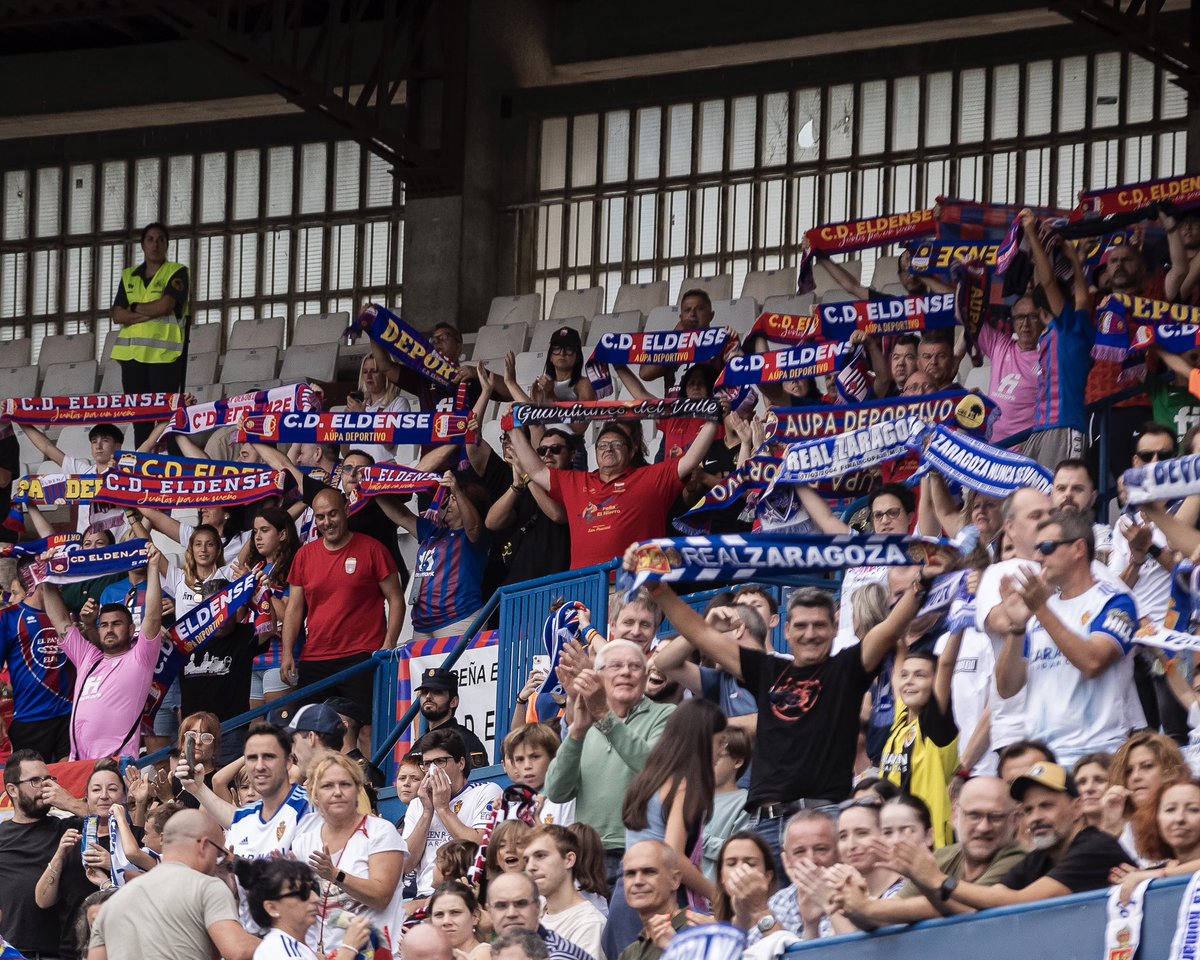 El 9 de mayo de 2021, el <a href="/CD_Eldense/">CD Eldense SAD</a> militaba en la 5ª categoría de nuestro fútbol.

Hoy, poco más de 2 años después, están en 2ª División, jugando frente a 26.000 espectadores y dando guerra.

Deben estar disfrutando por Elda de todo lo que están viviendo porque es una pasada.