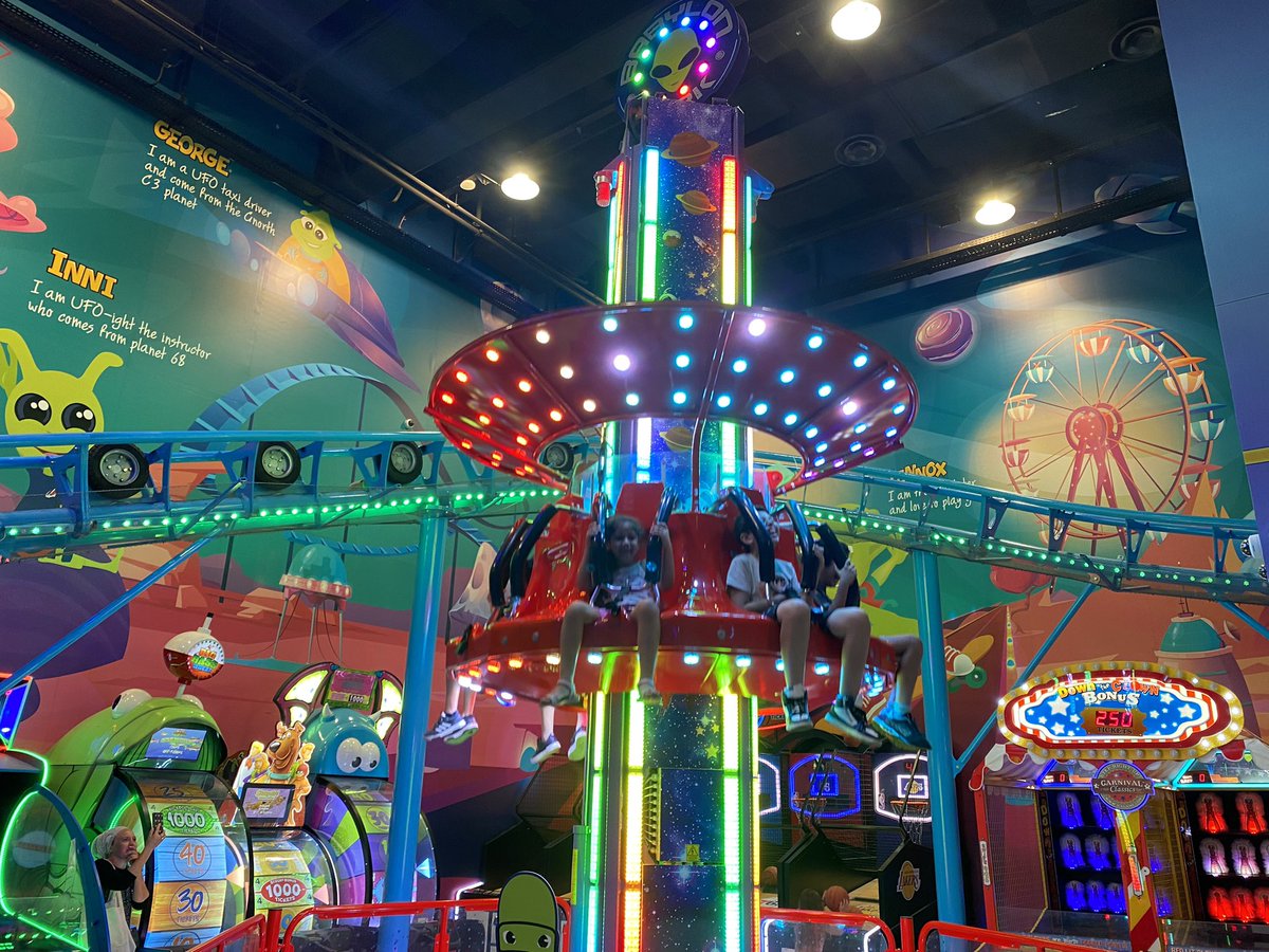 CoastersWide's tweet photo. Babylon Park in Tel Aviv Port is a similar establishment as their park in Camden Town, London. The single coaster is from SBF Visa and is a lot of fun. #RollerCoaster #AmusementPark #FEC #WWCOnTour #CredLife https://t.co/WpF9YPOf9W