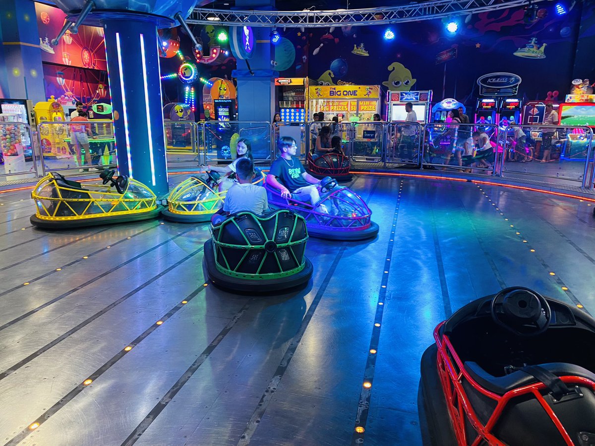 CoastersWide's tweet photo. Babylon Park in Tel Aviv Port is a similar establishment as their park in Camden Town, London. The single coaster is from SBF Visa and is a lot of fun. #RollerCoaster #AmusementPark #FEC #WWCOnTour #CredLife https://t.co/WpF9YPOf9W