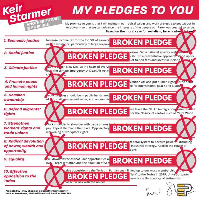 @MirrorPolitics Ah, Starmer's 'pledges'. I remember them.