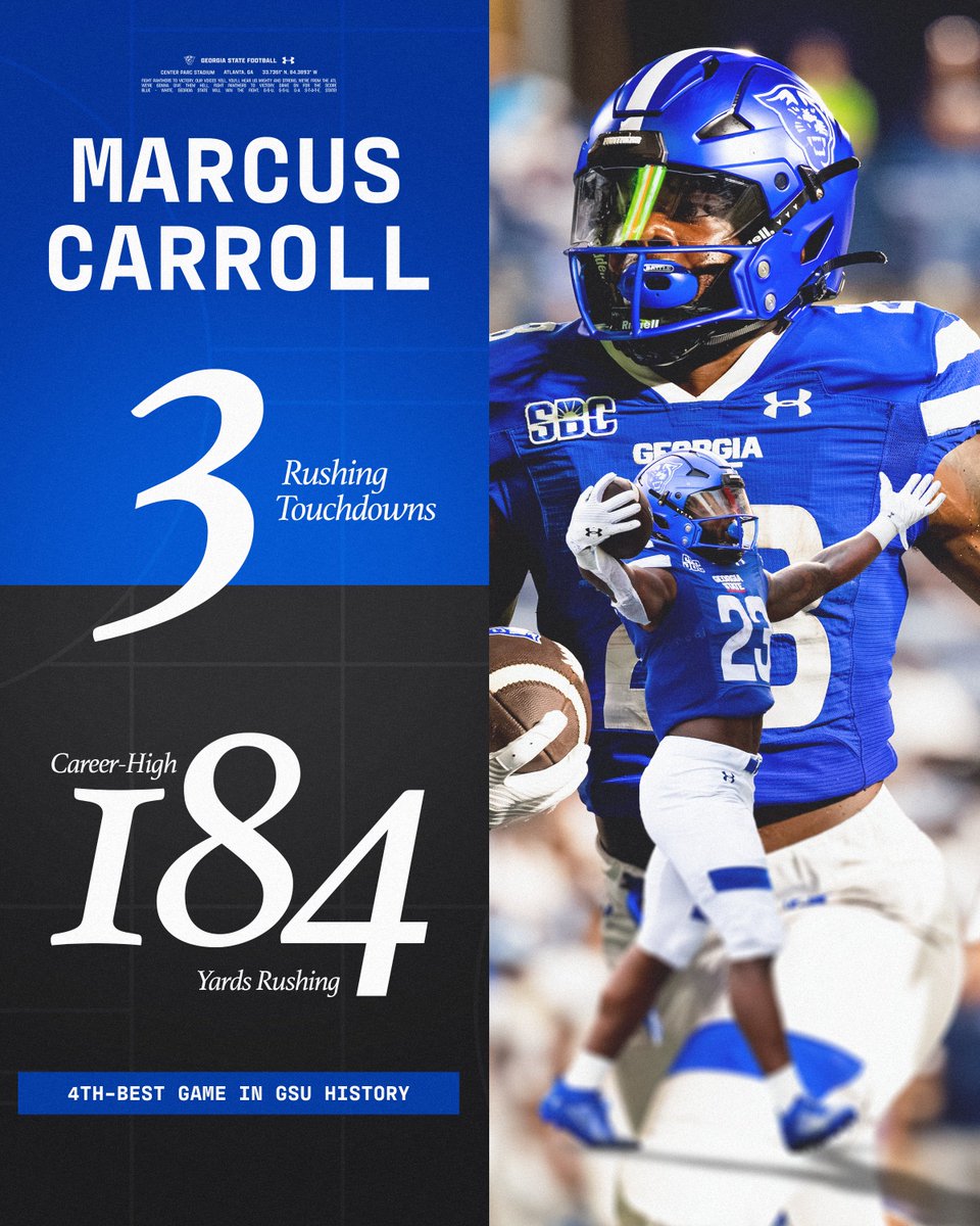 What a night for <a href="/marcmarc_ss/">Marcus Carroll Jr.</a> 👏

#LightItBlue | #SoundTheHorn