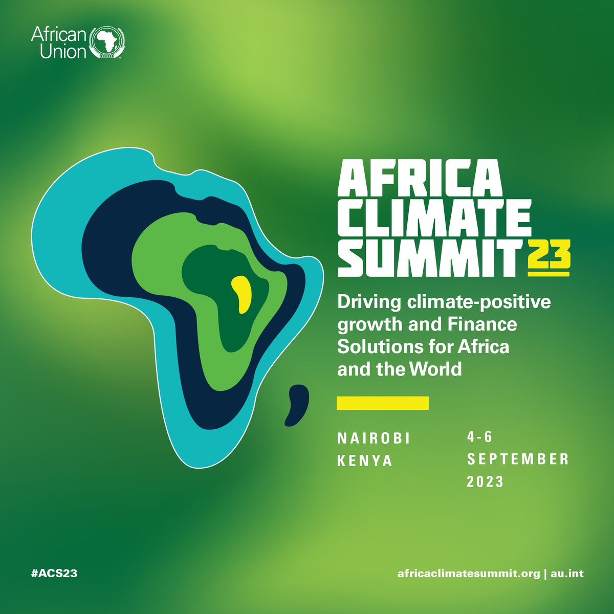 LugandaDavid's tweet photo. 🌍 #AfricaClimateSummit 2023 is here! 🗓️ From Sept 4-6, Nairobi hosts this crucial event co-hosted by Kenya and the @_AfricanUnion. 🌿🌏 
Livestream: Opening - https://t.co/U9h6eIlyq5…
#ACS2023 https://t.co/t47DNlGKTc