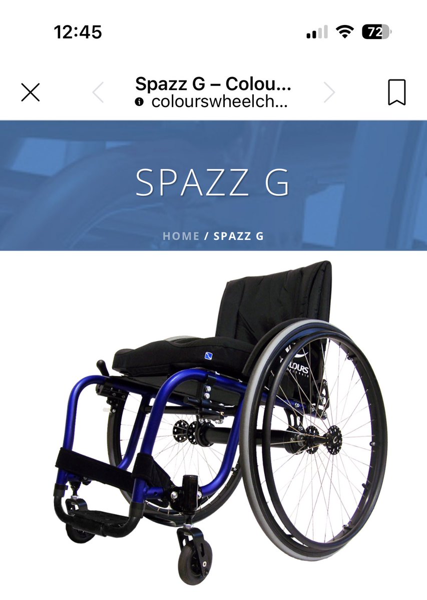 Just when you think society has got the memo! An American company names a wheelchair ‘Spazz G!’ I’m horrified and in fits of giggles at the same time! 🤦🏻‍♀️😂 😡 #wheelchairgirl♿️ #wheelchairlife♿  #lackofrespect #rethink