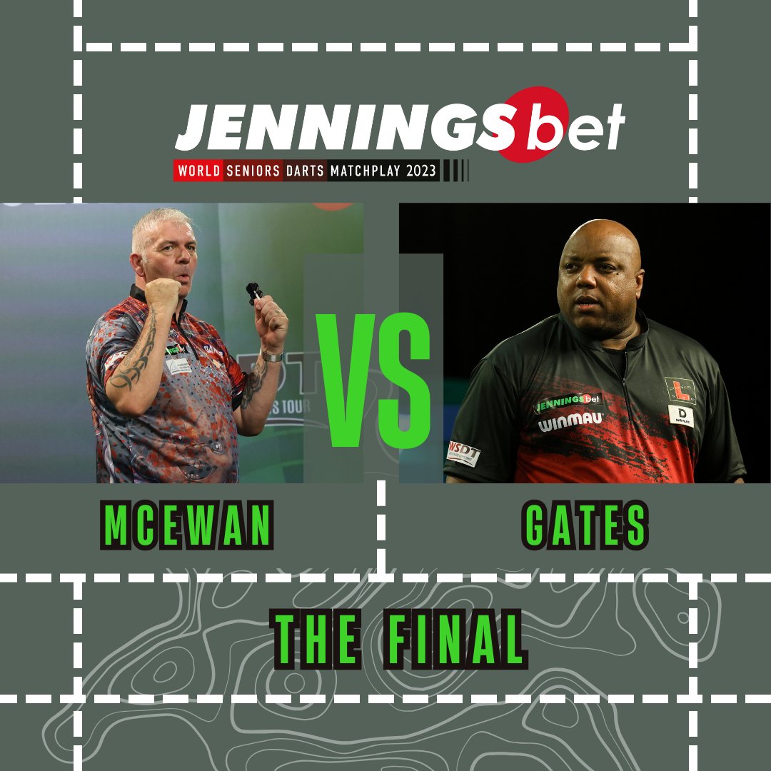 THE FINAL 🏆 🏴󠁧󠁢󠁳󠁣󠁴󠁿 Jim McEwan vs Leonard Gates 🇺🇸 👨🏻‍🦰 Chucky vs The Soulger 🕺 It's the debutant vs the serial seniors winner! Can Jim McEwan be the first player to stop Gates in front of the cameras since Howson beat him at the Tavern? Find out now on @tntsports 📺