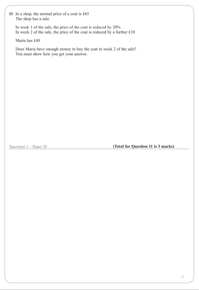 I’ve been doing some analysis on the 9-1 GCSE Foundation papers over the summer. 
I have collated each question from every paper and have started creating new topic booklets.
I’ll be uploading these to the website over the year,
Here is the first one 👍🏼

mcusercontent.com/ddac034ed01a24…