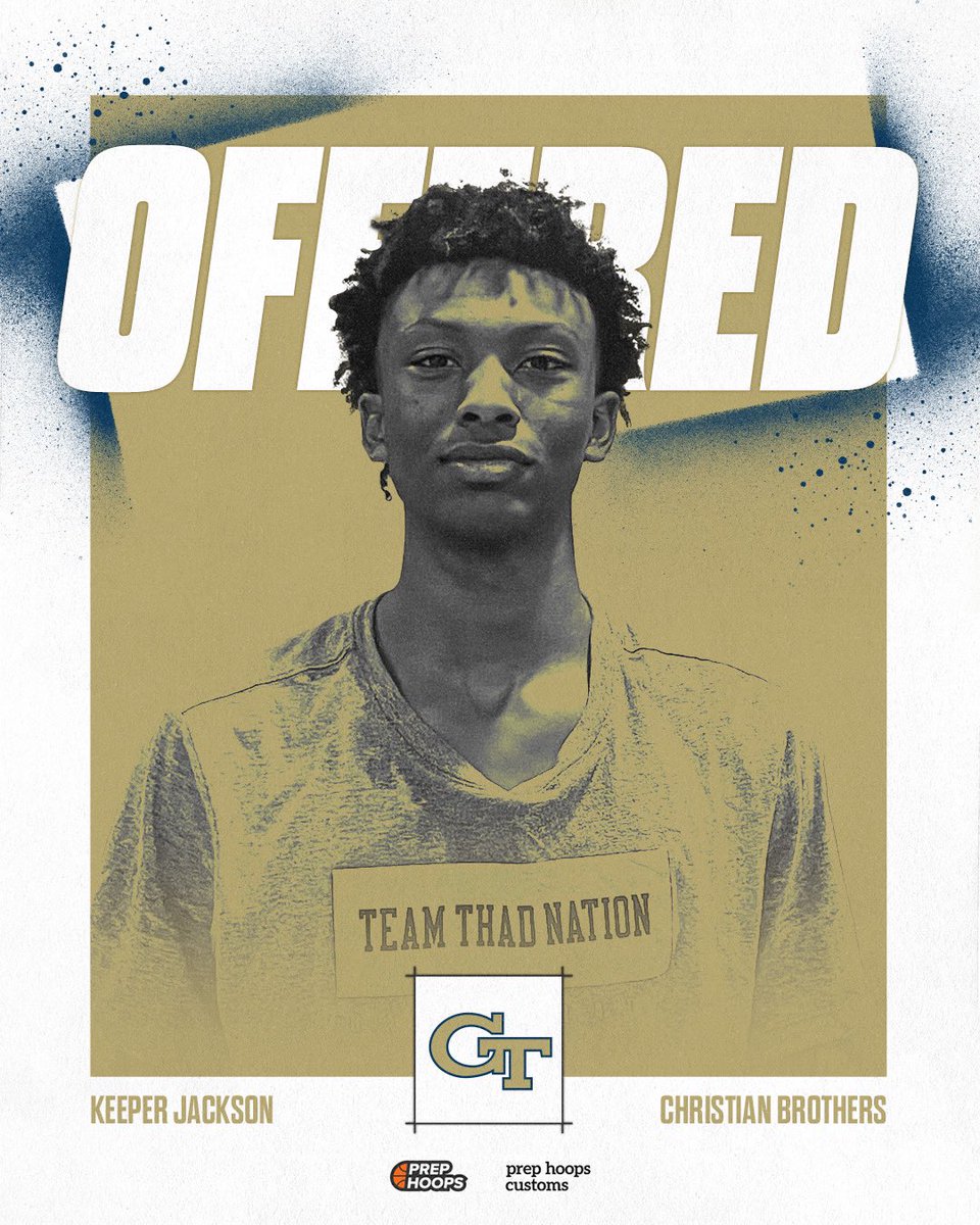 2026 Keeper Johnson out of Tennessee was recently 𝗢𝗙𝗙𝗘𝗥𝗘𝗗 by Georgia Tech.

Custom Graphics: prephoops.com/custom-graphics