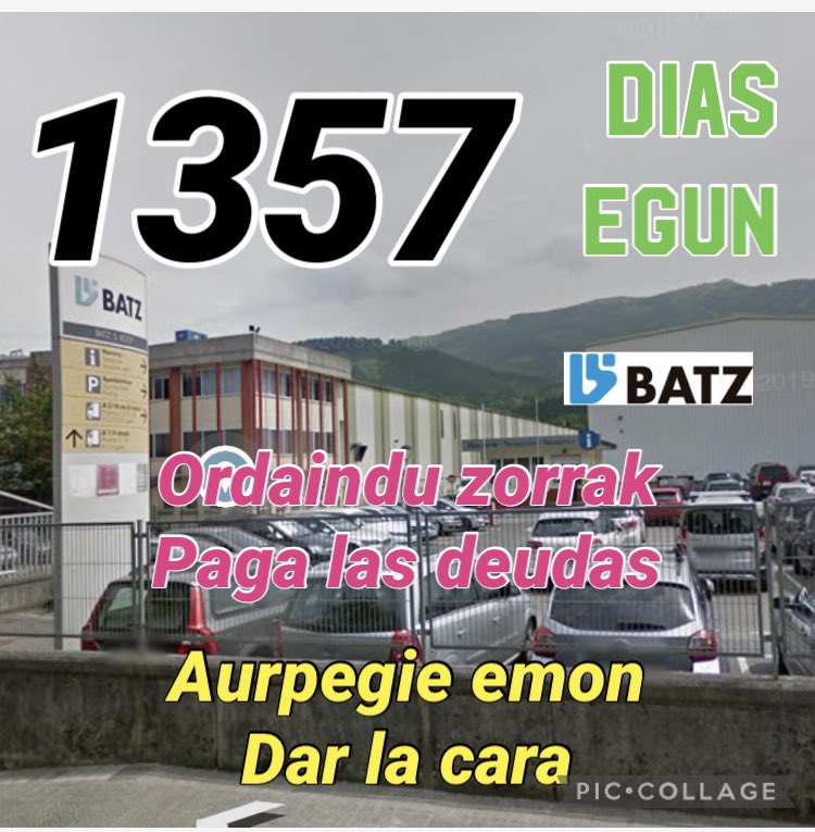 ⚠️1357⚠️ 

Nuestros derechos a un TRABAJO digno,con un CONVENIO digno y con una VIDA digna!
🗣dialogo= solución 
🤝Negociar por dios!
⛔️No a los despidos!
✊Mientras seguiremos en lucha!

#BATZordainduzorrak 
#ArratiaBizirik 
#novaltiasolucion