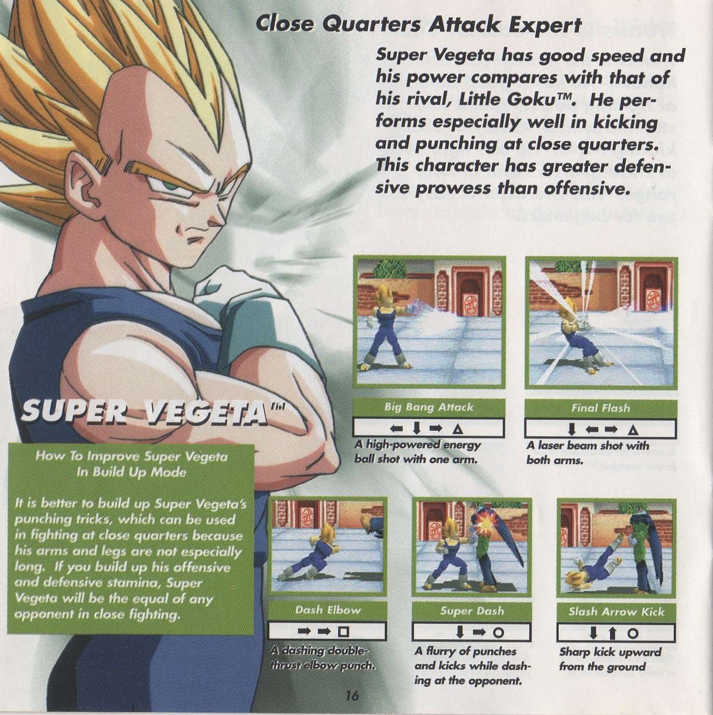 🎮 Guide to Vegeta's special moves in Dragon Ball GT Final Bout for  PlayStation! 🎮 Have you ever played it? #vegeta #teamvegeta…