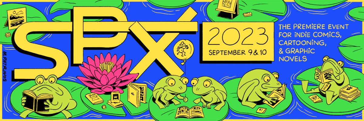 Yo also, if anyone's got a POWERFUL hankering to buy books I drew for or attire with my design on it, me and @artofddraik gonna be tabling at SPX next weekend! Please swing by, this is the furthest I'll ever have travelled for a con and I wanna see folks!!!