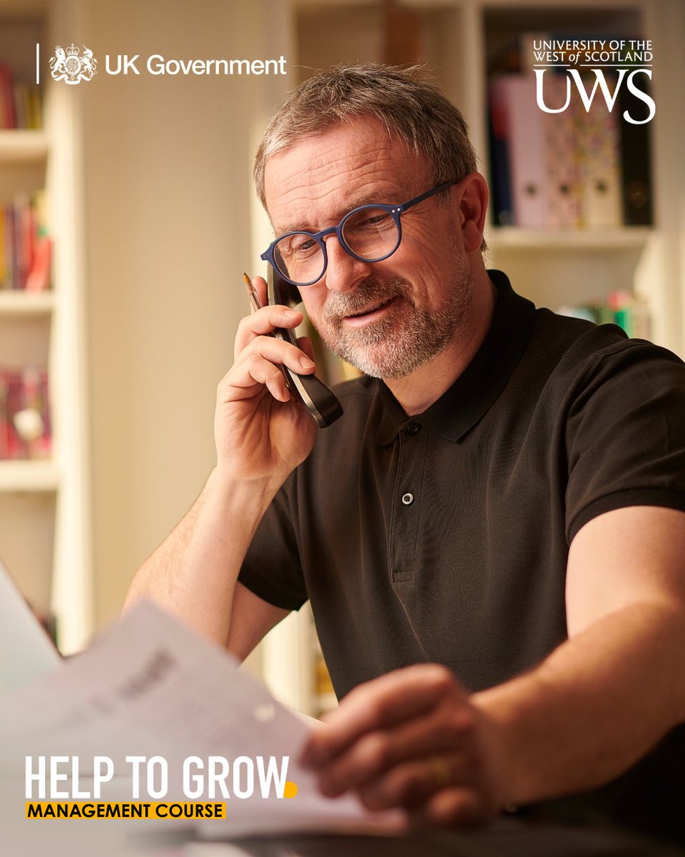 UWS_HelpToGrow's tweet photo. Future-proof your organisation by taking part in the Help to Grow: Management programme at UWS 😃

Build your brand, engage your employees and boost your resilience in just 12 weeks!

Fully funded spaces 👇🏽:
https://t.co/zBnPd7fDTH

#HelpToGrowManagement #BusinessSupport https://t.co/3ko0AsgoXq