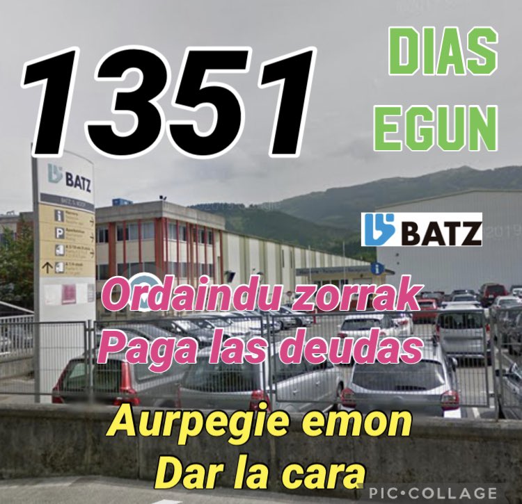 ⚠️1351⚠️ 

Nuestros derechos a un TRABAJO digno,con un CONVENIO digno y con una VIDA digna!
🗣dialogo= solución 
🤝Negociar por dios!
⛔️No a los despidos!
✊Mientras seguiremos en lucha!

#BATZordainduzorrak 
#ArratiaBizirik 
#novaltiasolucion