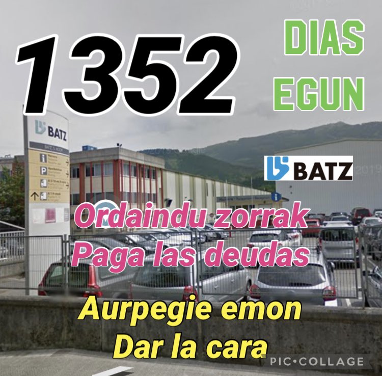 ⚠️1352⚠️ 

Nuestros derechos a un TRABAJO digno,con un CONVENIO digno y con una VIDA digna!
🗣dialogo= solución 
🤝Negociar por dios!
⛔️No a los despidos!
✊Mientras seguiremos en lucha!

#BATZordainduzorrak 
#ArratiaBizirik 
#novaltiasolucion