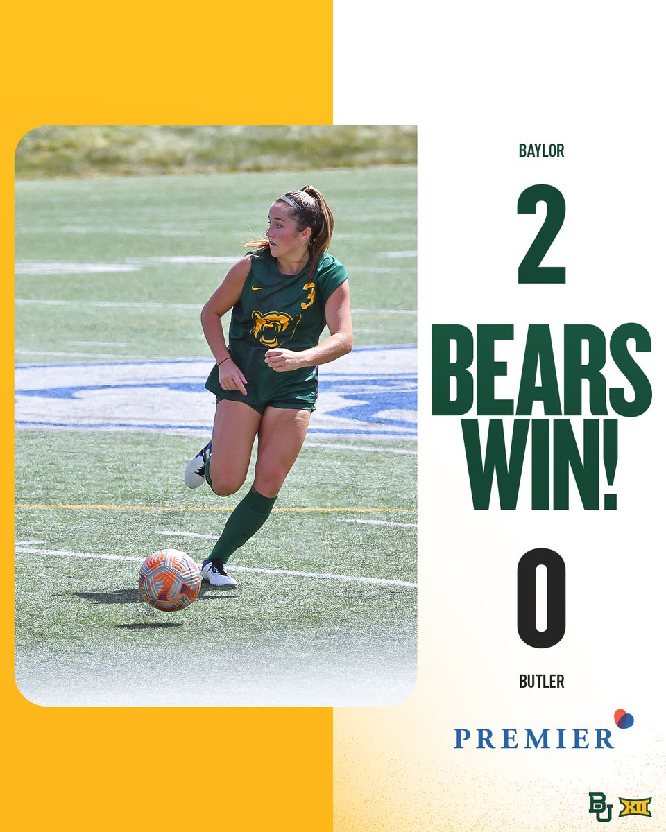 BaylorFutbol's tweet photo. Road Bears are bringing home another W 😮‍💨

#SicEm | #depthB4height https://t.co/RAD4k7z3E6