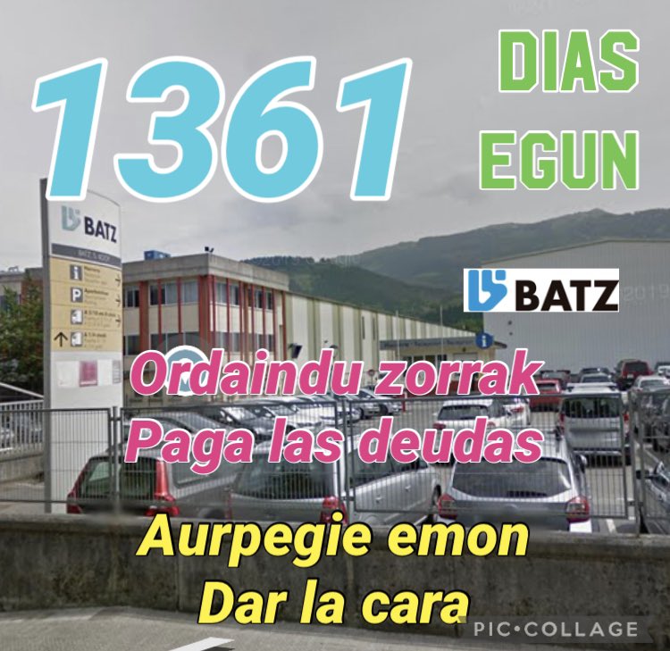 ⚠️1361⚠️ 

Nuestros derechos a un TRABAJO digno,con un CONVENIO digno y con una VIDA digna!
🗣dialogo= solución 
🤝Negociar por dios!
⛔️No a los despidos!
✊Mientras seguiremos en lucha!

#BATZordainduzorrak 
#ArratiaBizirik 
#novaltiasolucion