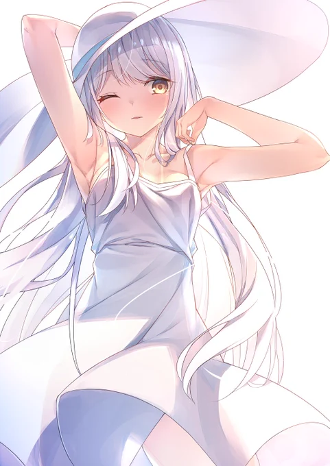 白髪 