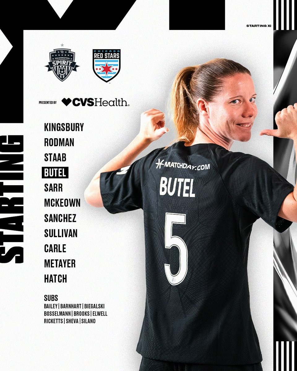 NWSLBR's tweet image. TIMES ESCALADOS 🔥

Washington Spirit 🆚 Chicago Red Stars
🏟️ Audi Field
🕒 18:00
📺 Infos no tweet citado

🇧🇷 Julia Bianchi titular pelo Chicago.

#WASvCHI #NWSL